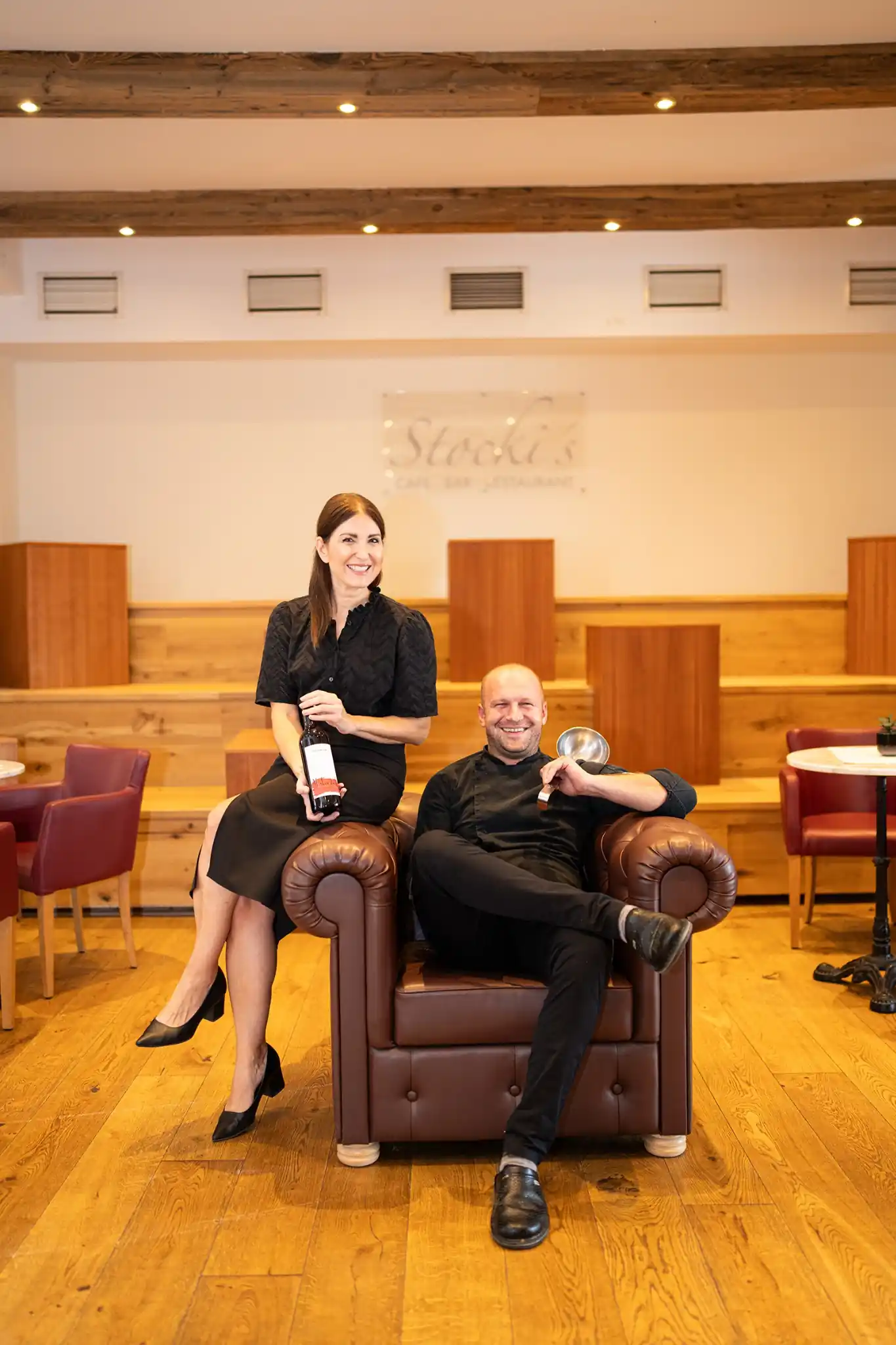 Stv.-Hoteldirektorin Bettina Höfferer & Küchenchef Edin Kekic ©Kump
