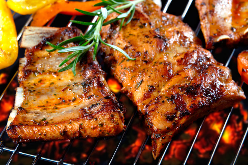 Grillbueffett beim Gangl